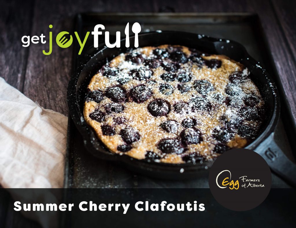 Cherry Clafoutis Recipe Card Cover