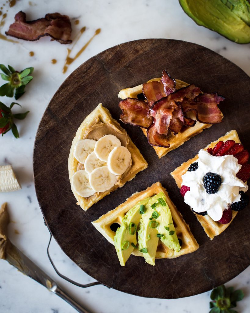 Waffles Four Ways