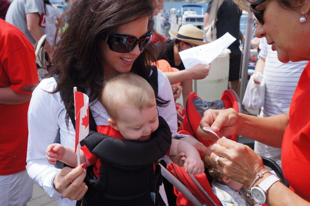 Cela's First Canada Day