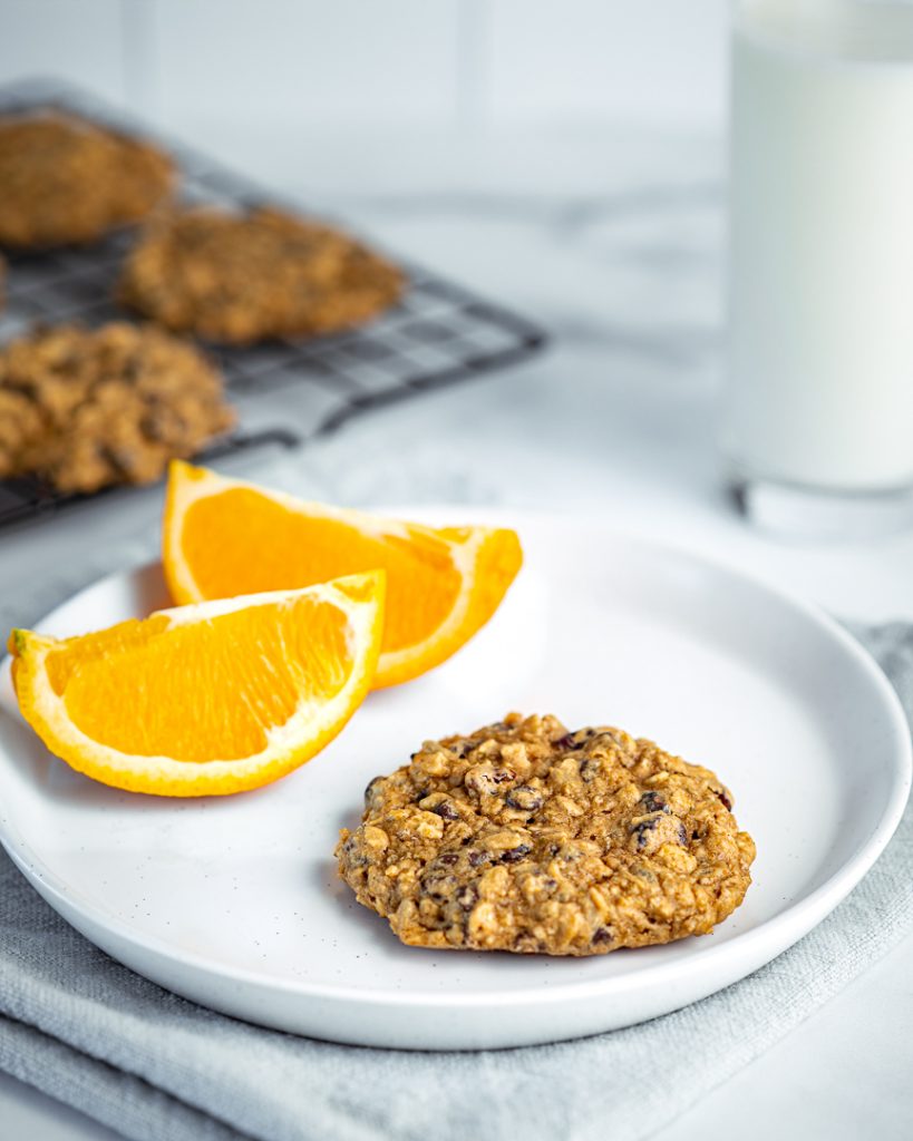 Rise & Shine Chickpea Cookies - Orange Slices