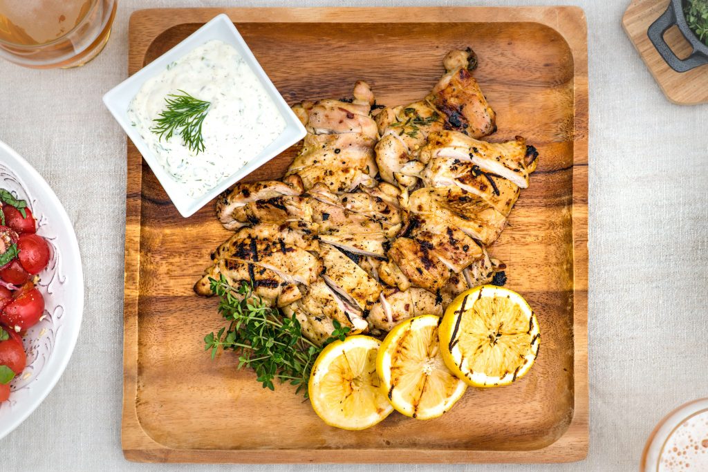 Backyard BBQ Box & Social Menu - Beer-Marinated Chicken Thighs