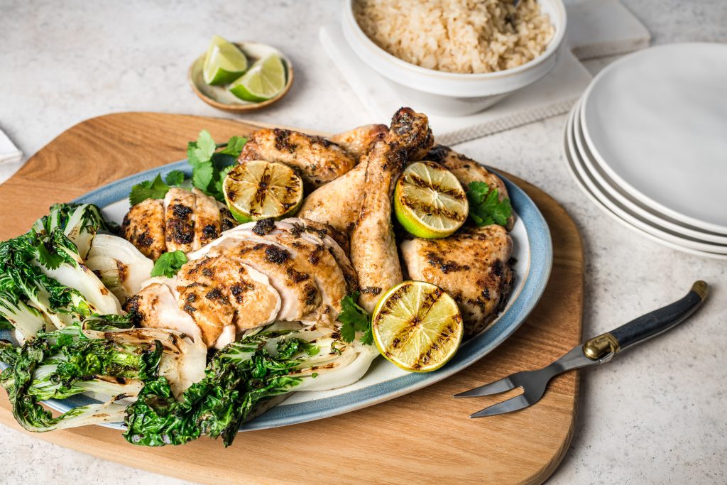 Cilantro Lime Whole-Roasted Chicken