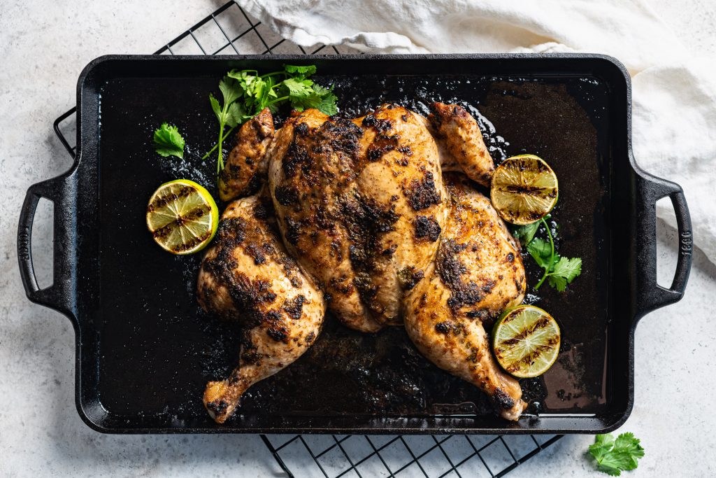 Cilantro Lime Whole-Roasted Chicken